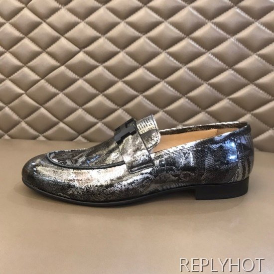 Hermes 2020 Mens Leather Loafer