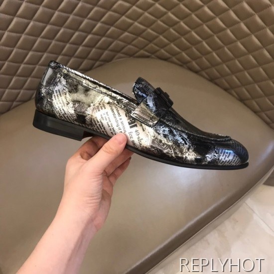 Hermes 2020 Mens Leather Loafer