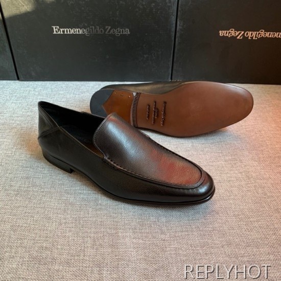 Ermenegildo Zegna  2020 Mens Leather Loafer