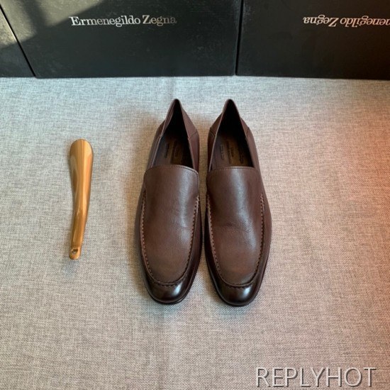 Ermenegildo Zegna  2020 Mens Leather Loafer