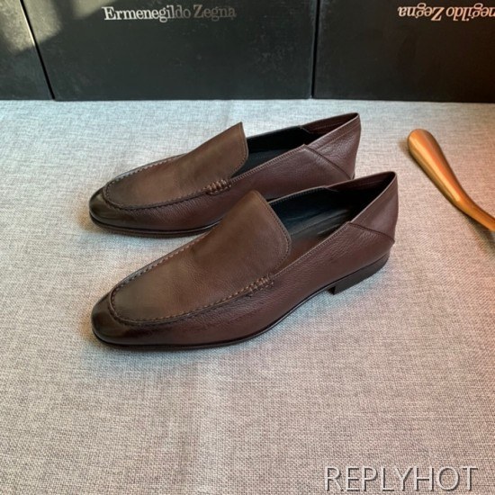 Ermenegildo Zegna  2020 Mens Leather Loafer
