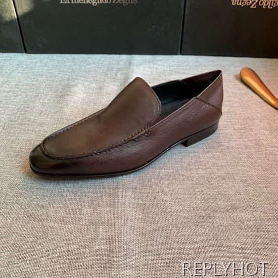 Ermenegildo Zegna  2020 Mens Leather Loafer