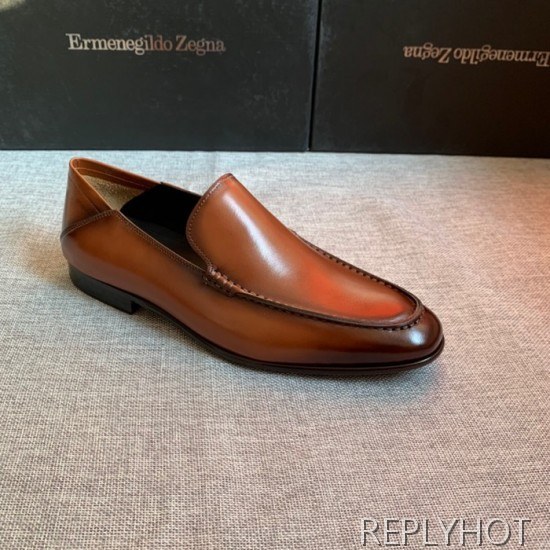 Ermenegildo Zegna  2020 Mens Leather Loafer