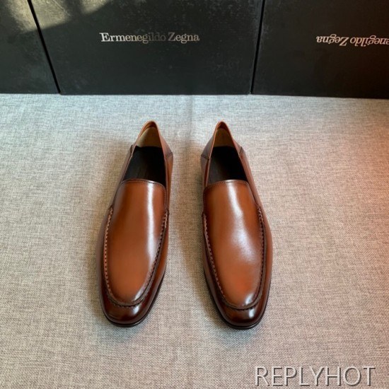 Ermenegildo Zegna  2020 Mens Leather Loafer