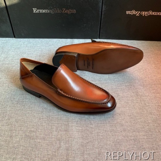 Ermenegildo Zegna  2020 Mens Leather Loafer