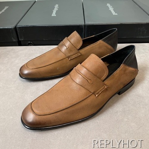 Ermenegildo Zegna  2020 Mens Leather Loafer