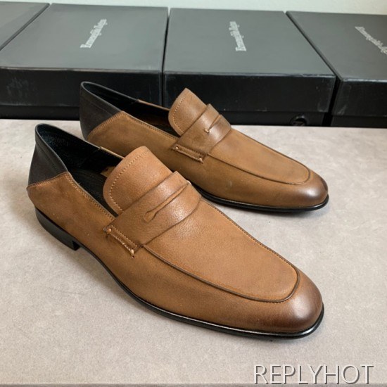 Ermenegildo Zegna  2020 Mens Leather Loafer