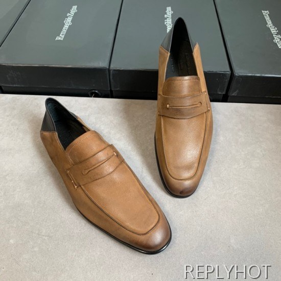Ermenegildo Zegna  2020 Mens Leather Loafer