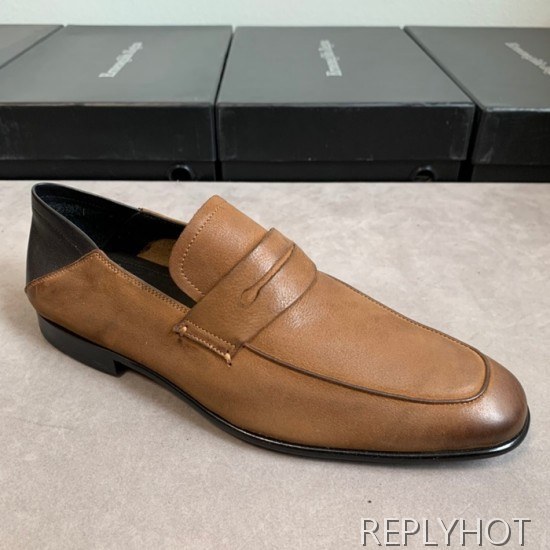 Ermenegildo Zegna  2020 Mens Leather Loafer