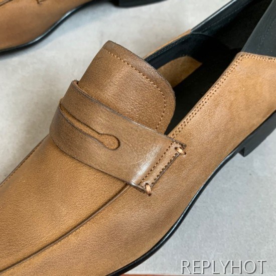 Ermenegildo Zegna  2020 Mens Leather Loafer