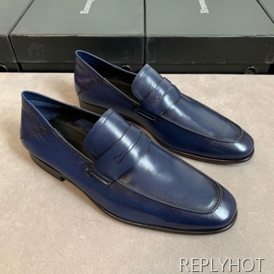 Ermenegildo Zegna  2020 Mens Leather Loafer