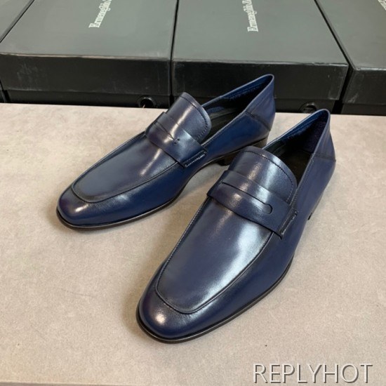 Ermenegildo Zegna  2020 Mens Leather Loafer