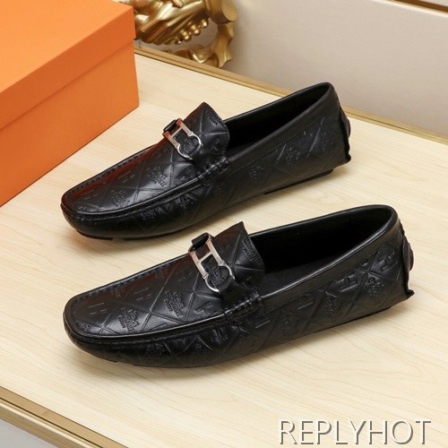 Hermes 2020 Mens Leather Loafer