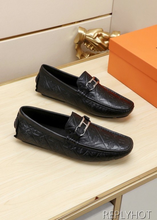 Hermes 2020 Mens Leather Loafer