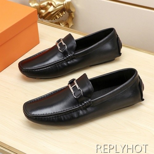 Hermes 2020 Mens Leather Loafer