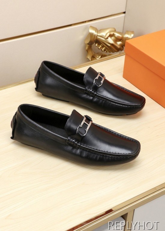 Hermes 2020 Mens Leather Loafer