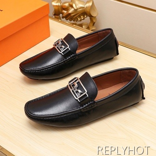 Hermes 2020 Mens Leather Loafer