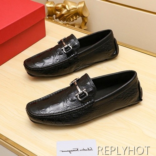 Ferragamo  2020 Mens Leather Loafer