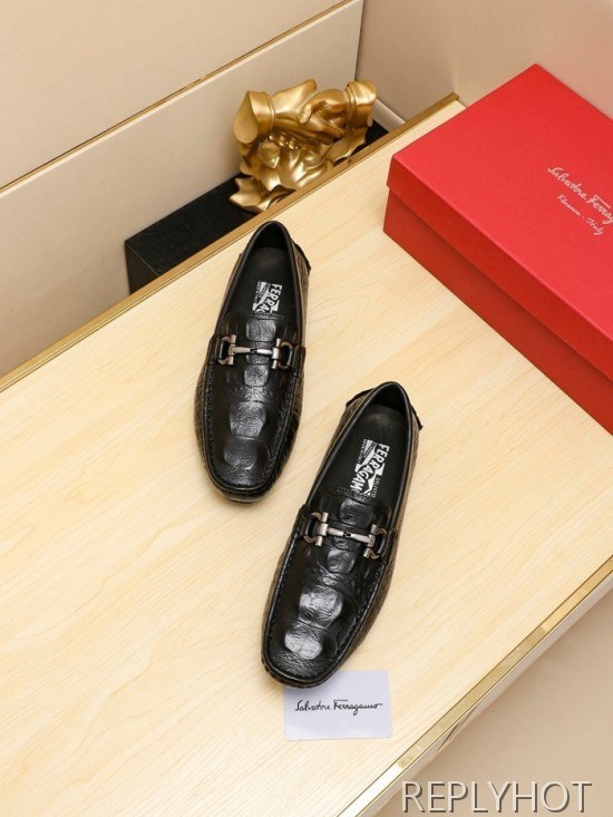 Ferragamo  2020 Mens Leather Loafer