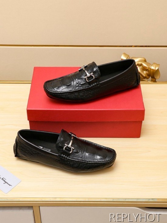Ferragamo  2020 Mens Leather Loafer