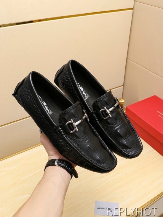 Ferragamo  2020 Mens Leather Loafer