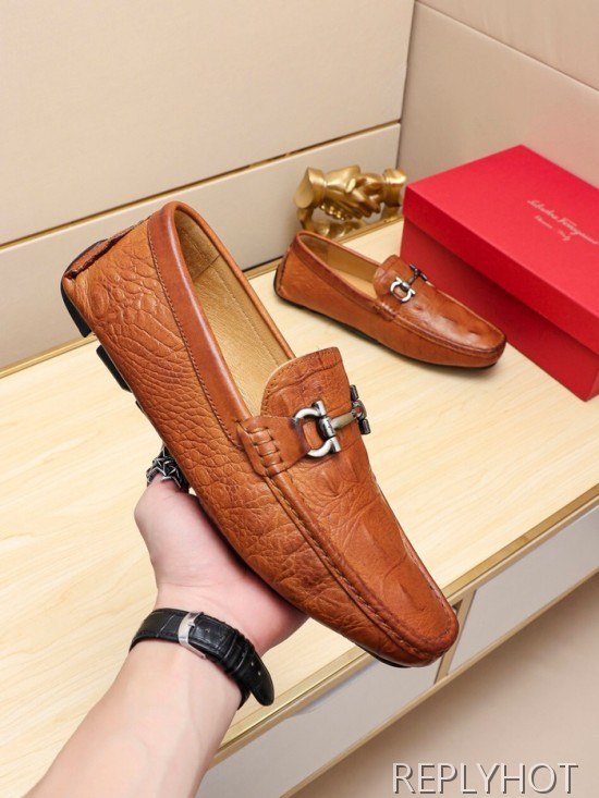 Ferragamo  2020 Mens Leather Loafer
