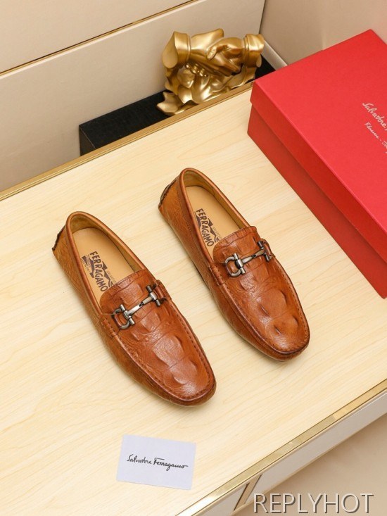 Ferragamo  2020 Mens Leather Loafer