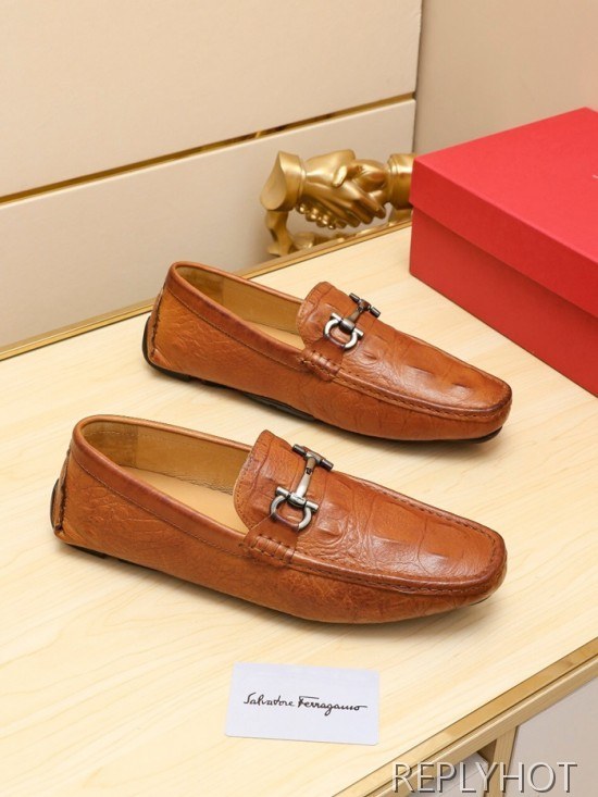 Ferragamo  2020 Mens Leather Loafer