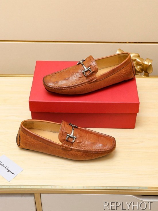 Ferragamo  2020 Mens Leather Loafer