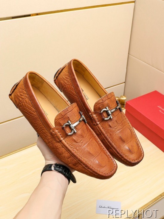 Ferragamo  2020 Mens Leather Loafer