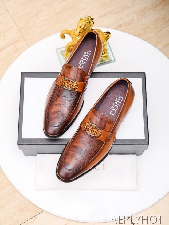Gucci 2020 Mens Leather Loafer