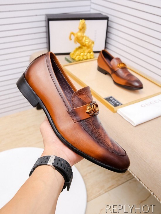 Gucci 2020 Mens Leather Loafer