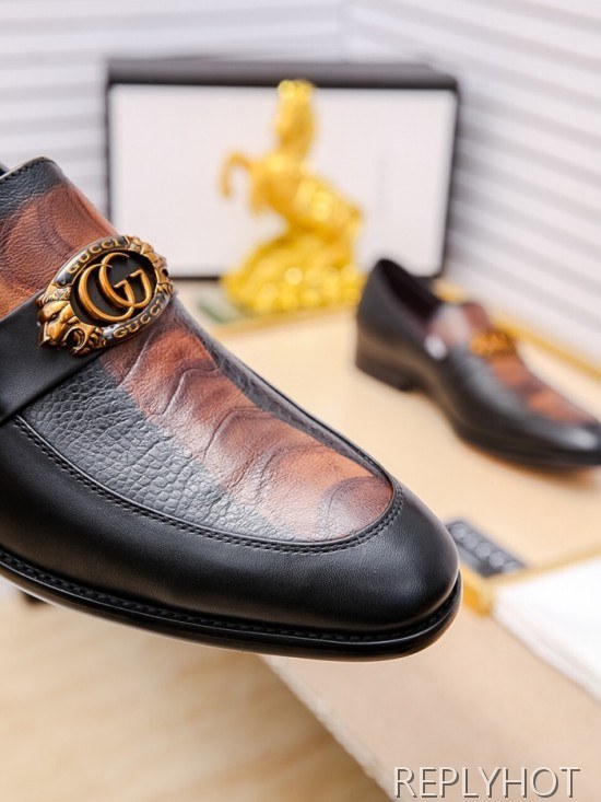 Gucci 2020 Mens Leather Loafer