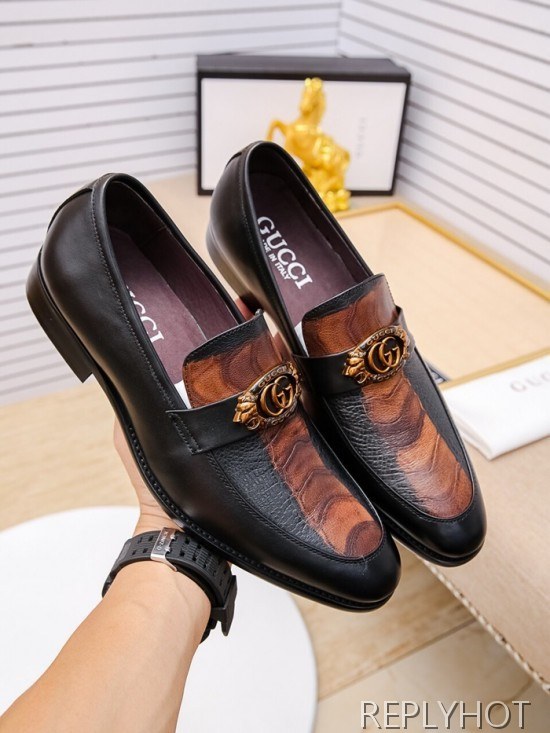Gucci 2020 Mens Leather Loafer