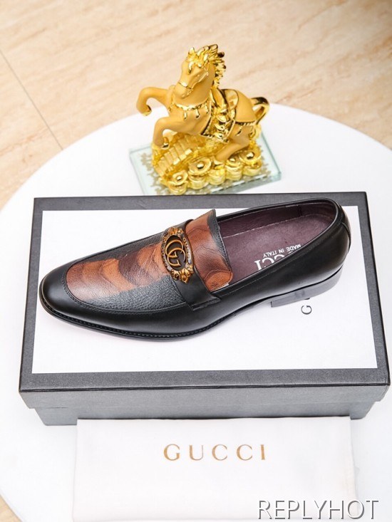 Gucci 2020 Mens Leather Loafer