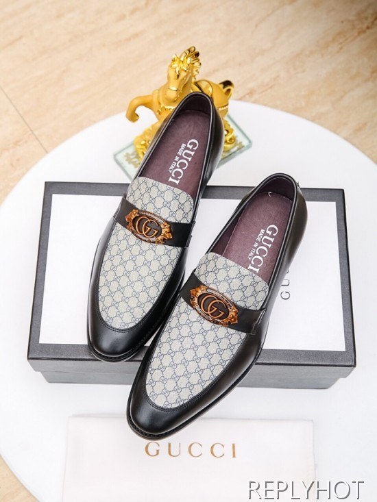 Gucci 2020 Mens Leather Loafer