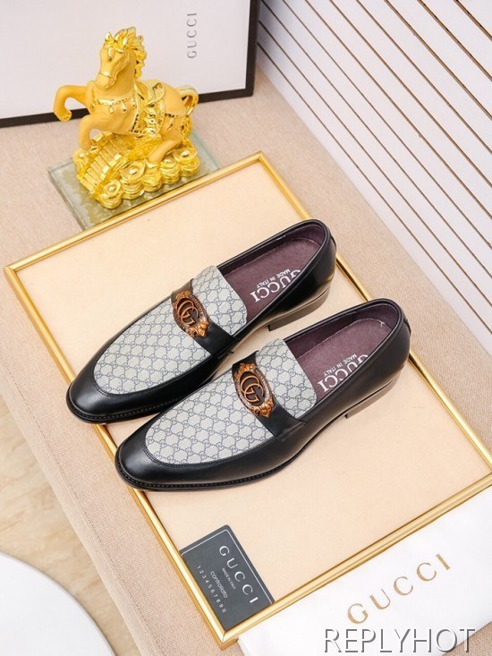 Gucci 2020 Mens Leather Loafer