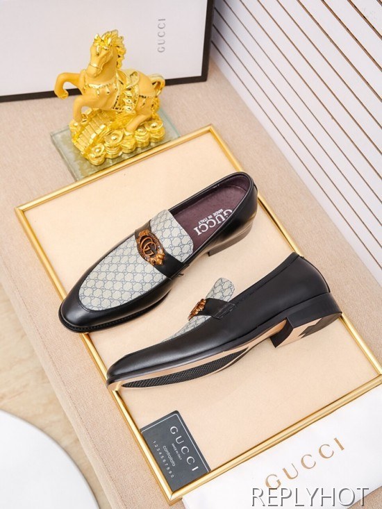 Gucci 2020 Mens Leather Loafer