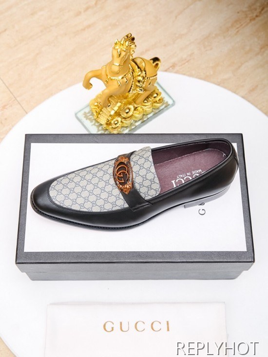 Gucci 2020 Mens Leather Loafer