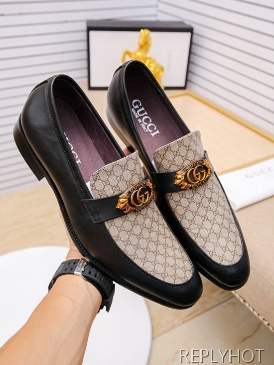 Gucci 2020 Mens Leather Loafer