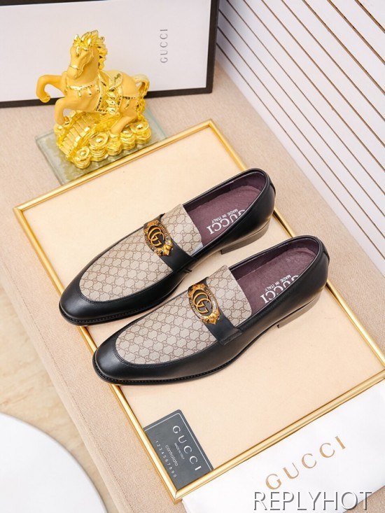 Gucci 2020 Mens Leather Loafer