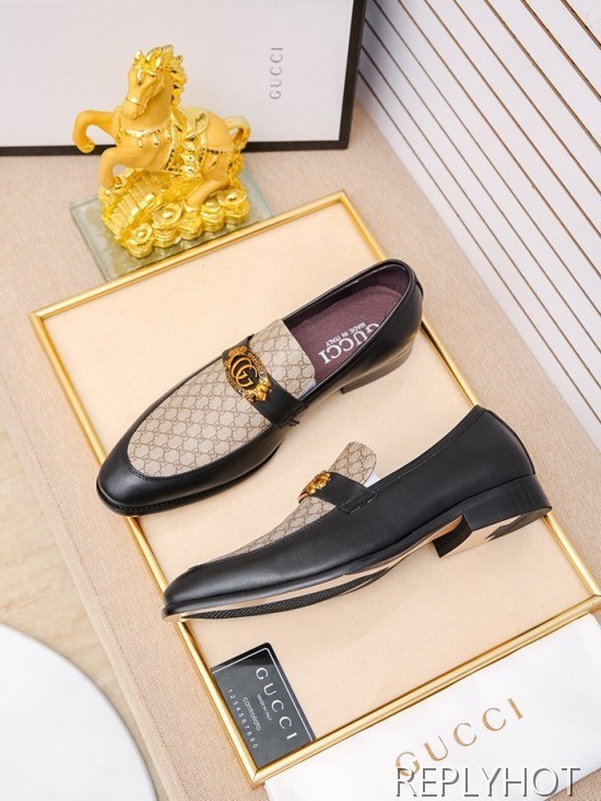 Gucci 2020 Mens Leather Loafer