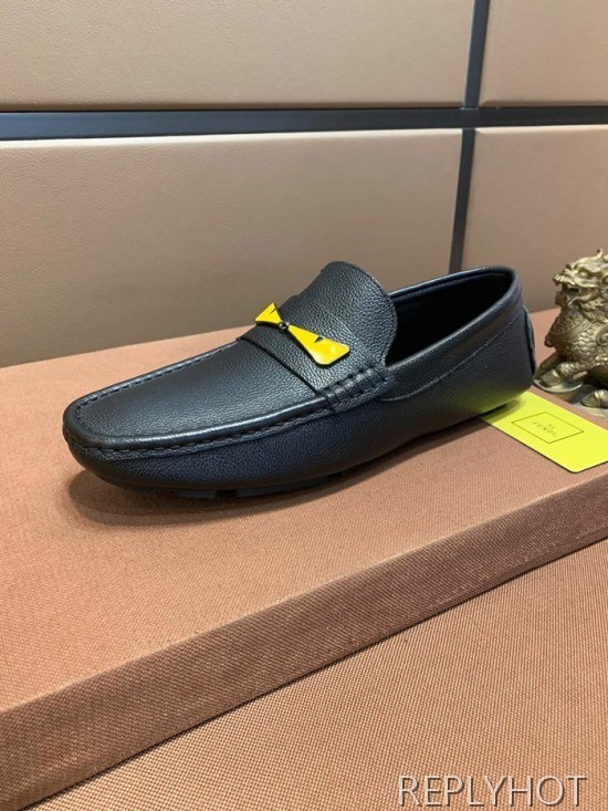 Fendi 2020 Mens Leather Loafer