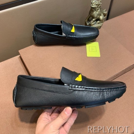 Fendi 2020 Mens Leather Loafer
