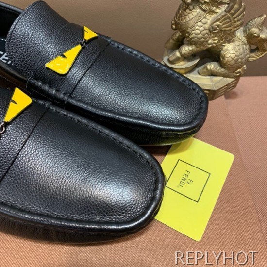 Fendi 2020 Mens Leather Loafer