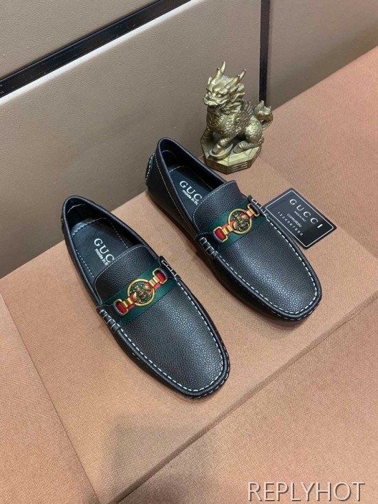 Gucci 2020 Mens Leather Loafer