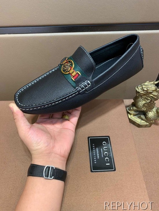 Gucci 2020 Mens Leather Loafer