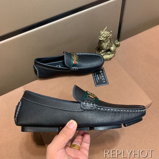 Gucci 2020 Mens Leather Loafer