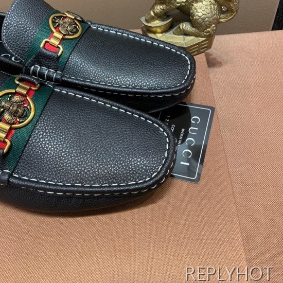 Gucci 2020 Mens Leather Loafer