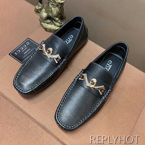 Gucci 2020 Mens Leather Loafer